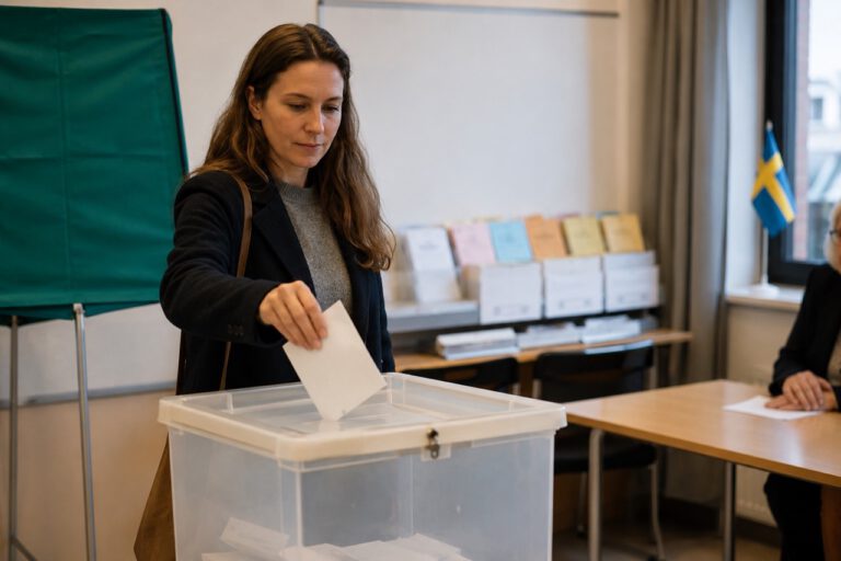 Hur fungerar ett riksdagsval?