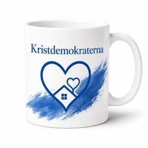 Kristdemokraterna Hjärta och hem - Mugg