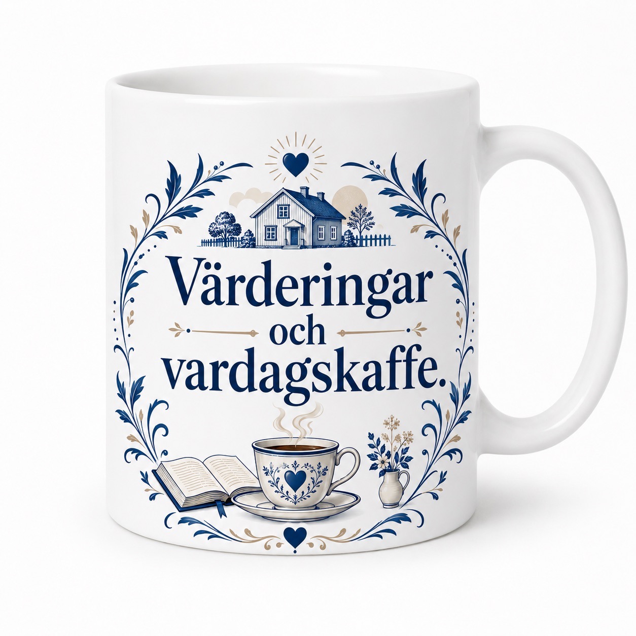 Kristdemokraterna Värderingar och vardagskaffe - Mugg