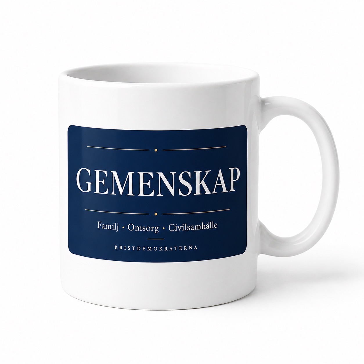 Kristdemokraterna Gemenskap - Mugg