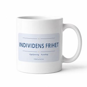 Liberalerna Individens frihet - Mugg