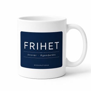 Moderaterna Frihet - Mugg
