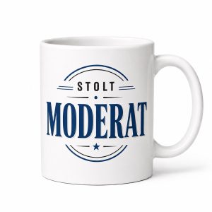Moderaterna Stolt moderat - Mugg