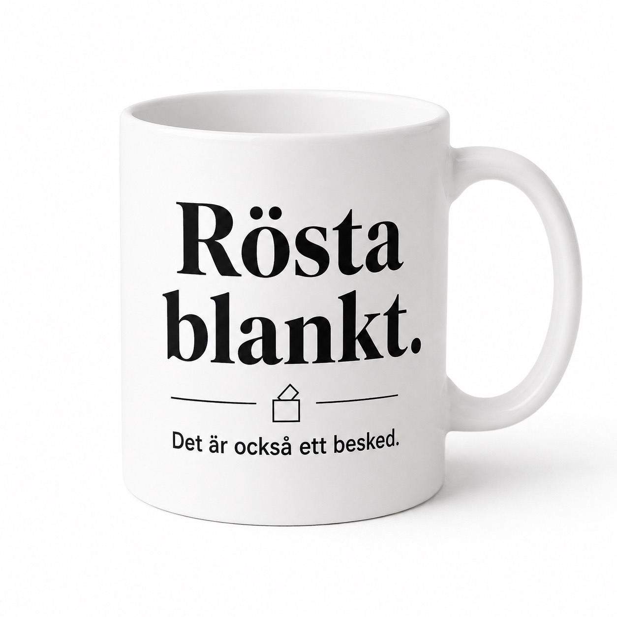 Neutral Rösta blankt - Mugg