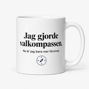 Neutral Jag gjorde valkompassen - Mugg