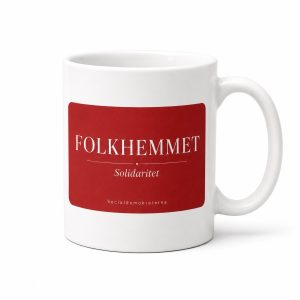 Socialdemokraterna Folkhemmet - Mugg
