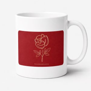 Socialdemokraterna Ros - Mugg
