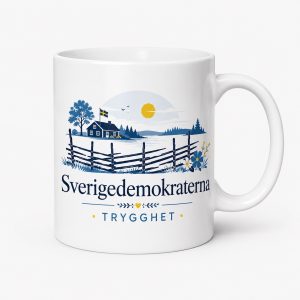 Sverigedemokraterna Trygghet - Mugg