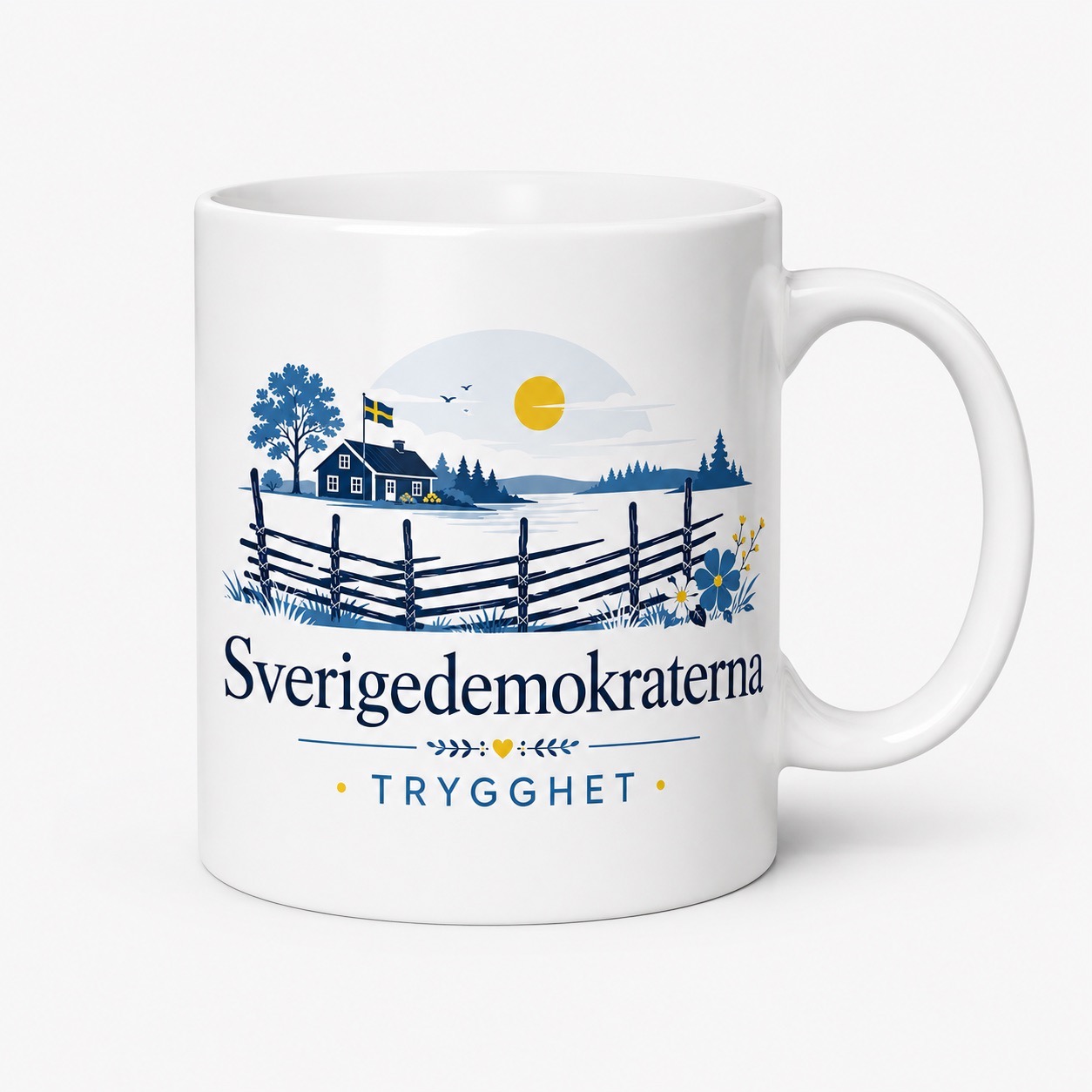 Sverigedemokraterna Trygghet - Mugg