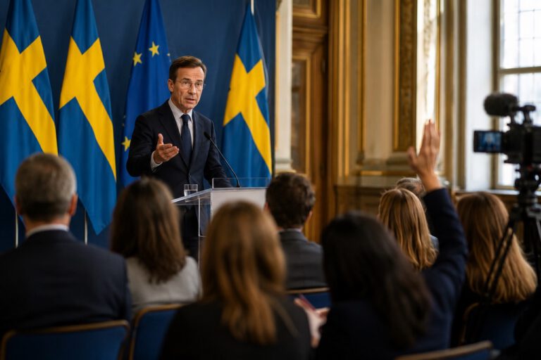 Vad gör statsministern?