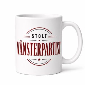 Vänsterpartiet Stolt vänsterpartist - Mugg